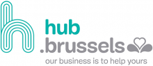 Logo hub.brussels